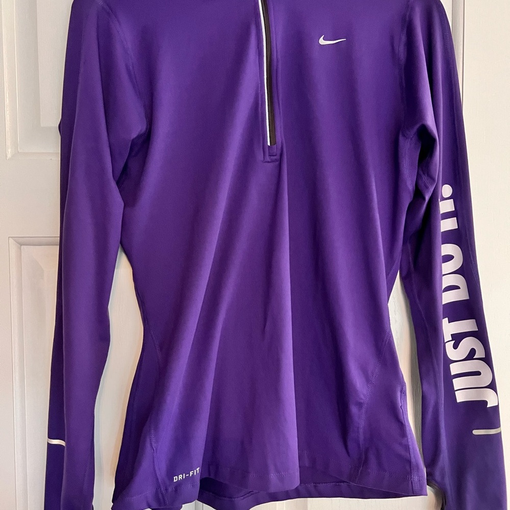 Nike Purple Dri-FIT Running Shirt